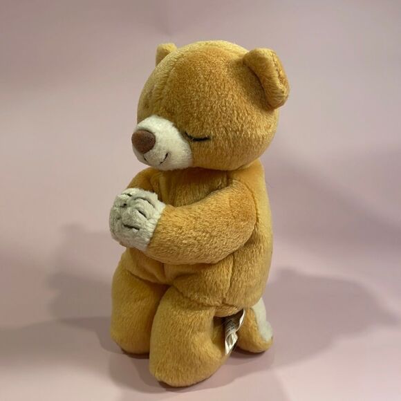 1999 Vintage Ty Beanie Baby Hope the Praying Bear Excellent Condition 6” long - Picture 1 of 6